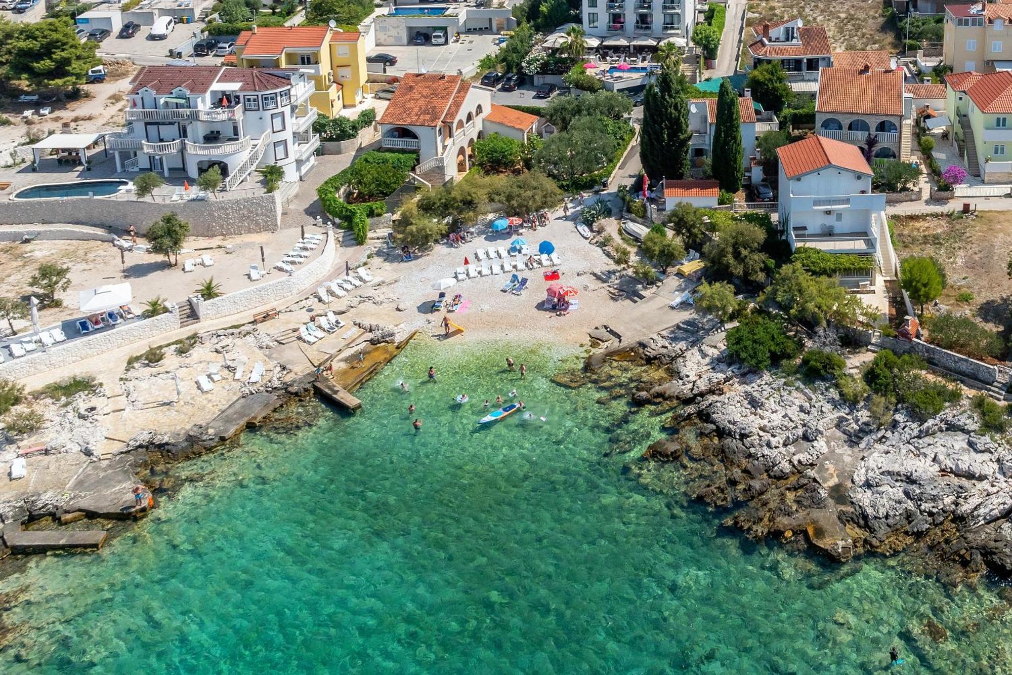 Seaside Apartments With A Swimming Pool Zecevo Rtic, Rogoznica - 8366 エクステリア 写真
